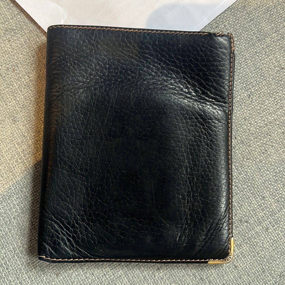 Vintage Gucci Brown Leather Wallet/Passport Case